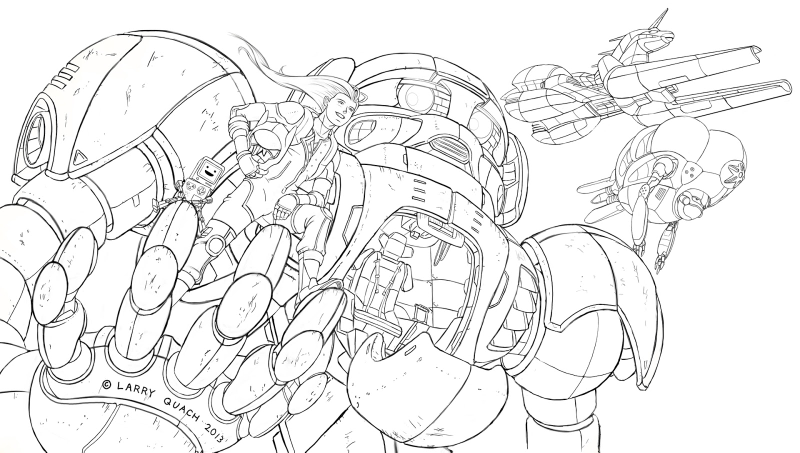 Illustration for article titled An Adventure Time x Pacific Rim Crossover Might Look Like This